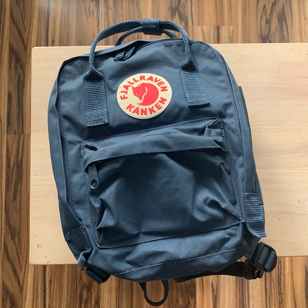 Fjallraven kanken navy mini backpack